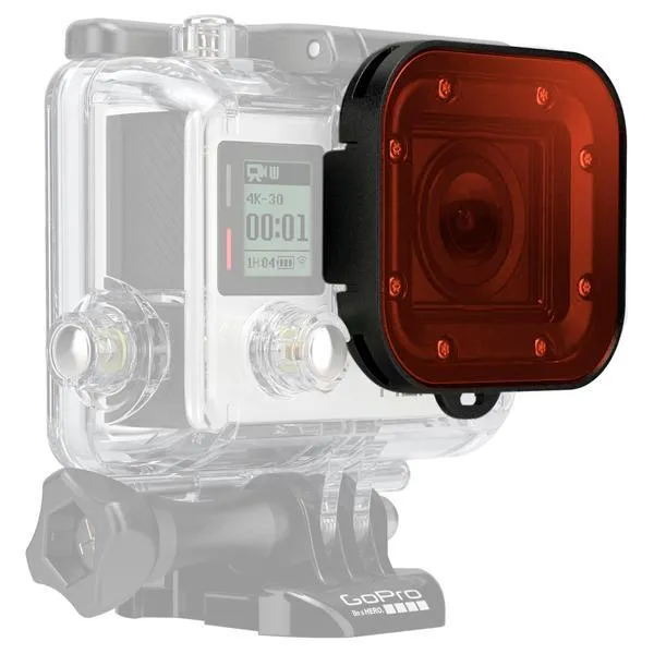 ACESSORIO CAMERA GOPRO 3/4 ADVFR-301 RED DIVE FILTER
