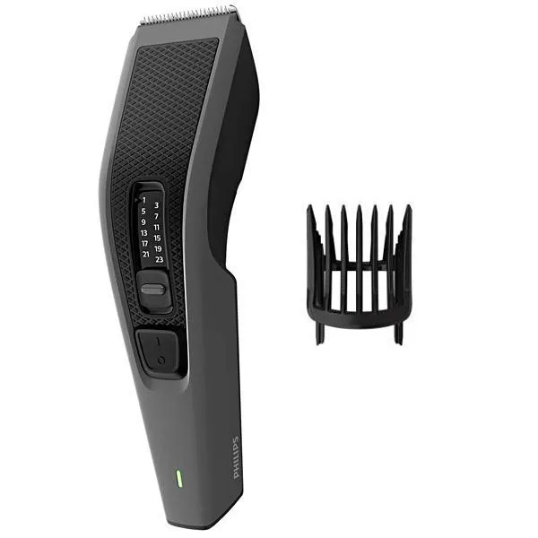 MAQUINA PHILIPS HC3520 HAIR CLIPPER RECARREGAVEL 2V CINZA/PRETO