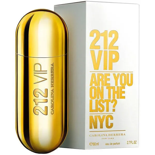 PERFUME FEMININO CAROLINA HERRERA 212 VIP NYC EDP 80ML (711767)