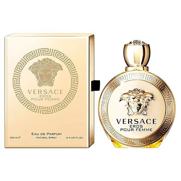 Perfume Versace Eros Pour Femme Eau de Parfum Feminino 100 ml