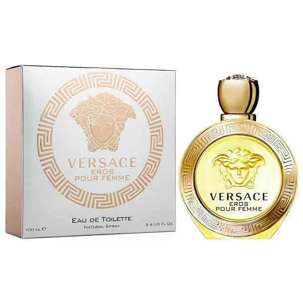 Perfume Versace Eros Pour Femme Eau de Toilette Feminino 100 ml