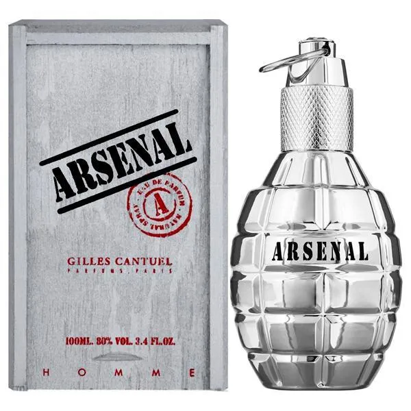 PERFUME MASCULINO GILLES CANTUEL ARSENAL PLATINUM EDP 100ML (801192)
