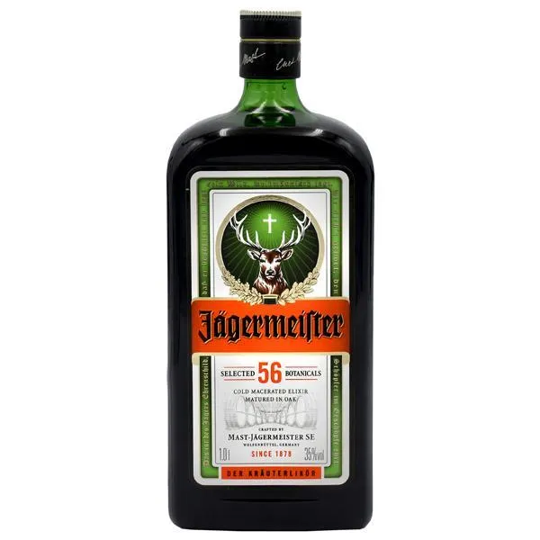 BEBIDA LICOR JAGERMEISTER 1LITRO S/CX (4535)