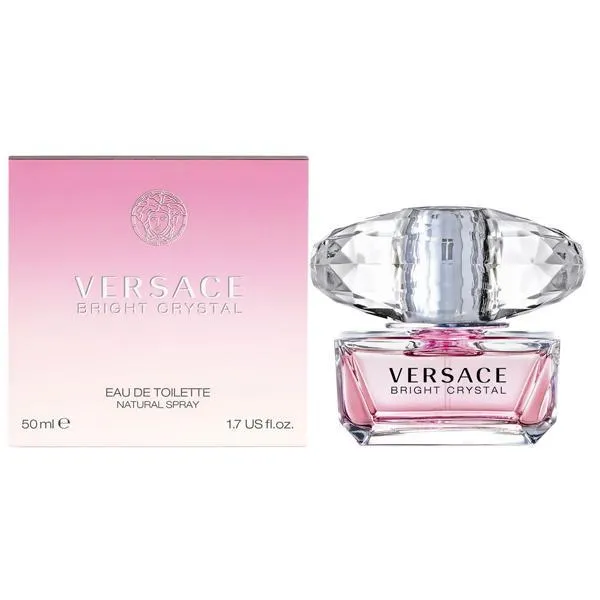Perfume Versace Bright Crystal Eau de Toilette Feminino 50 ml