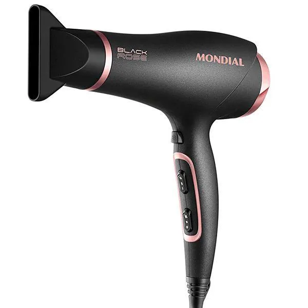 SECADOR MONDIAL SC-37 BLACK ROSE 2000WATTS 220V/50/60HZ PRETO/ROSA
