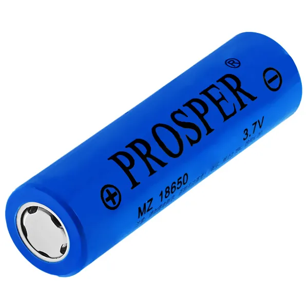 BATERIA PROSPER MZ 18650 RECARREGAVEL P/LANTERNA S/PONTA 2000MAH