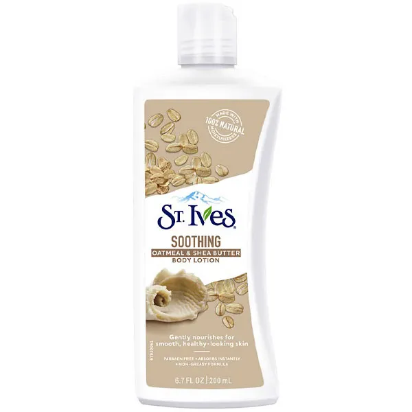 LOCAO ST IVES HIDRATANTE SOOTHING OATMEAL SHEA RUTTE CORPO 200ML(8130)