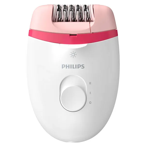 DEPILADOR PHILIPS BRE-255 C/FIO 2V BRANCO/ROSA