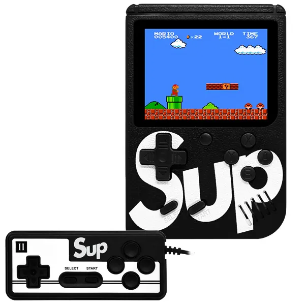 GAME BOY BOX SUP 3.0" 400JOGOS +CONTROLE PRETO