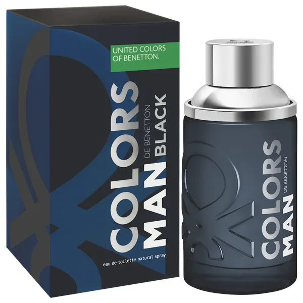 PERFUME MASCULINO BENETTON COLORS MAN BLACK EDT 60ML (013164)