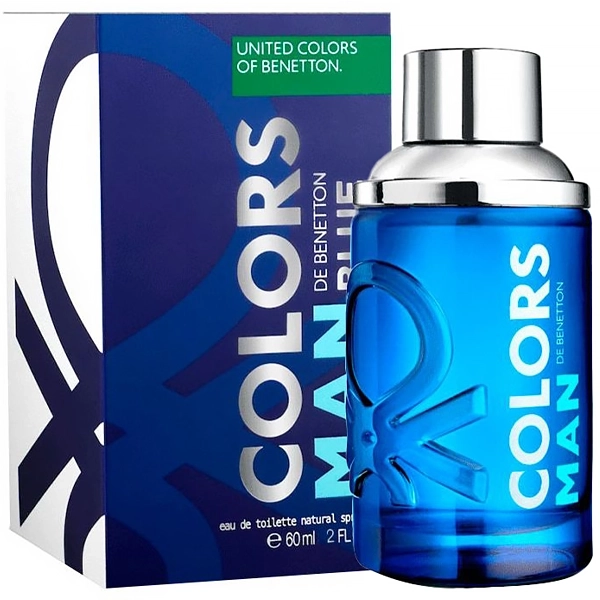 Perfume Masculino Benetton Colors Man Blue EDT 60 ml + Regalo