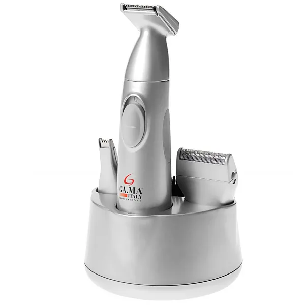 Recortador de Pelos GAMA SE2301 6 en 1 a Pila - Plata