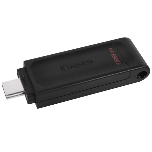 Pen Drive de 128GB Kingston DataTraveler 70 DT70 USB-C - Negro