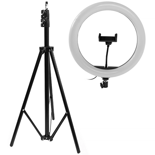 Iluminador LED Prosper M33 13” + Tripé - Negro