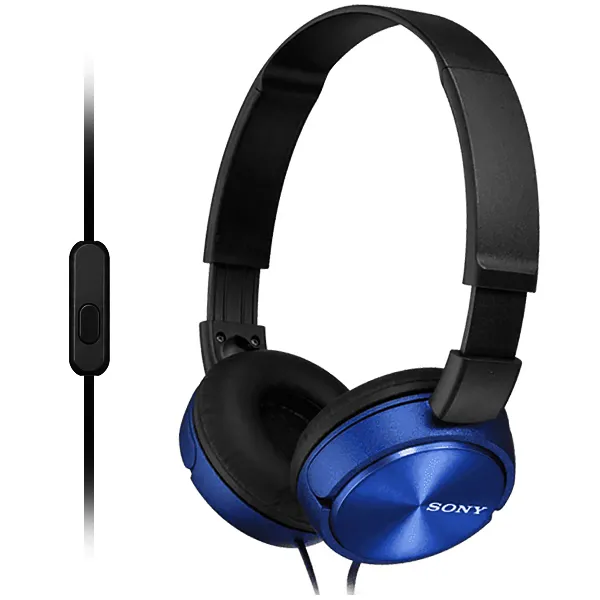FONE SONY MDR-ZX310APLZ C/MICROFONE ARCO AZUL/PRETO