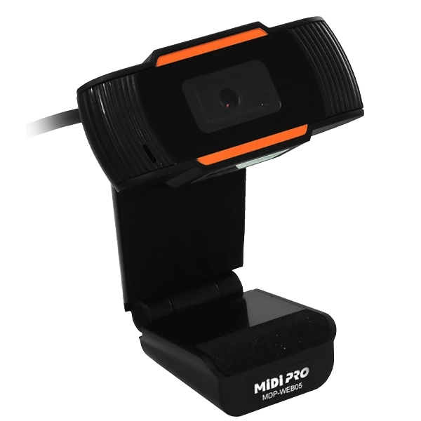 Webcam MIDI Pro MDP-WEB05 Full HD USB - Preta