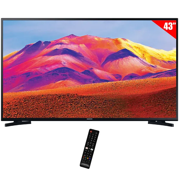 TV  SAMSUNG 43"UN43T5202AG SMART FULL HD TIZEN+CONVERSOR