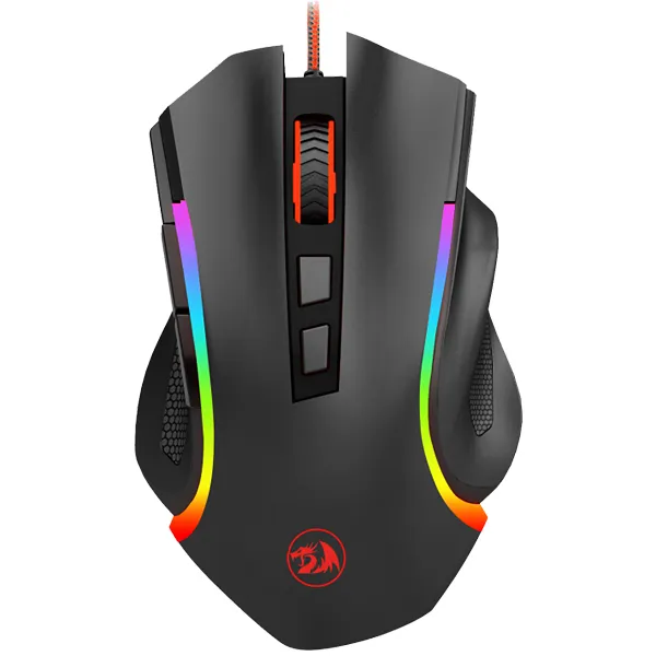 MOUSE REDRAGON M607 GRIFFIN RGB USB OPTICO PRETO