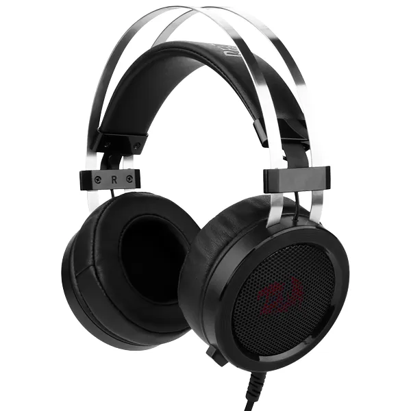 FONE REDRAGON H901 SCYLLA GAMING C/MICROFONE ARCO PRETO/SILVER