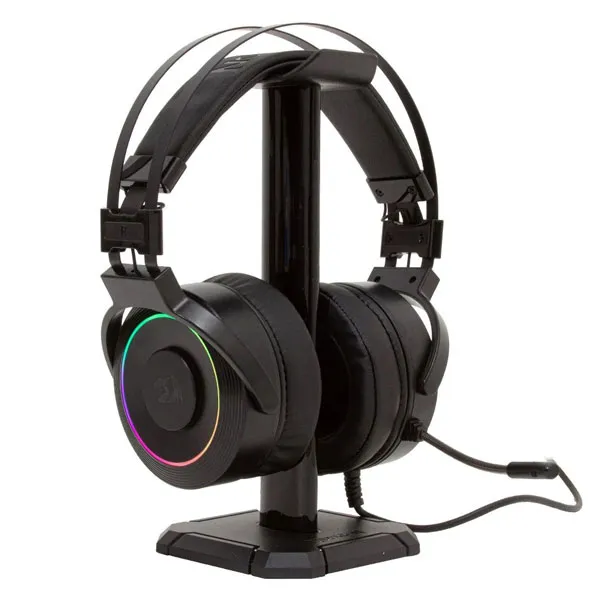 FONE REDRAGON H320RGB-1 LAMIA 2 C/MICROFONE ARCO PRETO