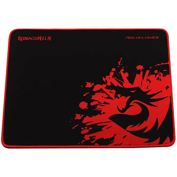 PADMOUSE REDRAGON P001 ARCHELON 330X260X5MM PRETO/VERMELHO