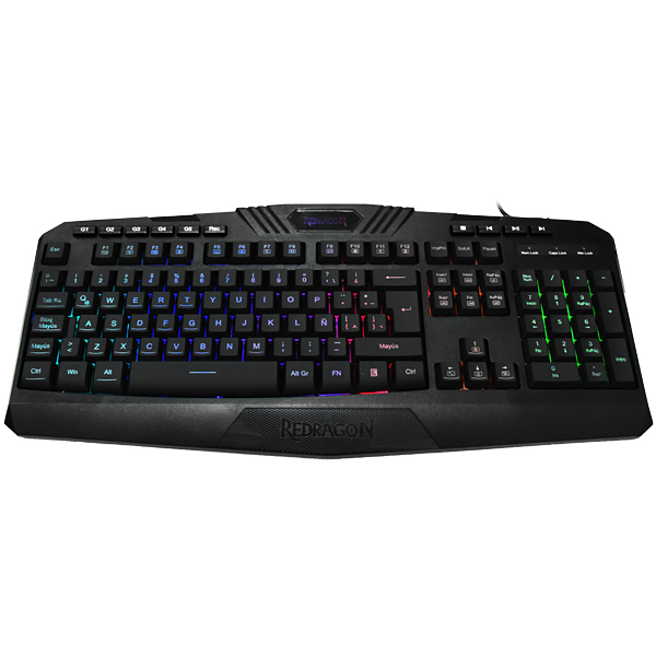 TECLADO REDRAGON K503ARGB HARPE PRO USB GAMING ESPANHOL PRETO