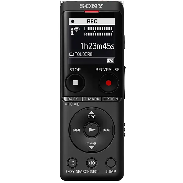 GRAVADOR SONY ICD-UX570FBC 4GB 159HORAS PRETO
