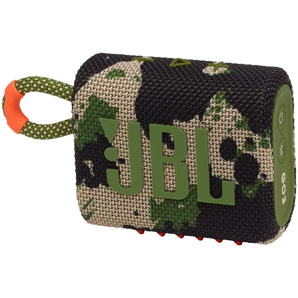 SPEAKER JBL GO 3 BLUETOOTH 4.2WATTS SQUAD CAMUFLADO