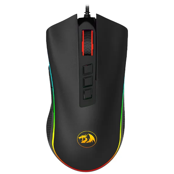 MOUSE REDRAGON M711 COBRA RGB GAMING USB OPTICO PRETO