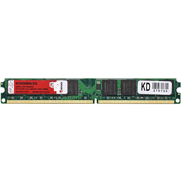 MEMORIA PC KEEPDATA DDR2 800MHZ 2GB KD800N6/2G
