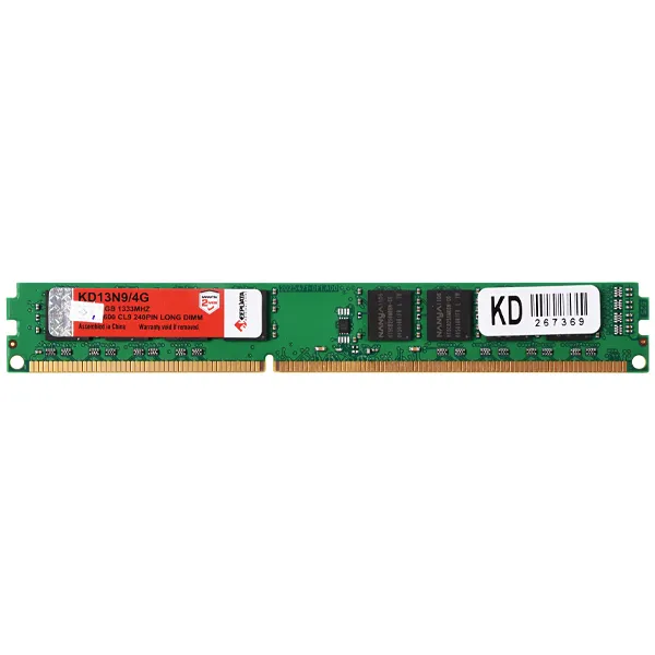 MEMORIA PC KEEPDATA DDR3 1333MHZ 4GB KD13N9/4G