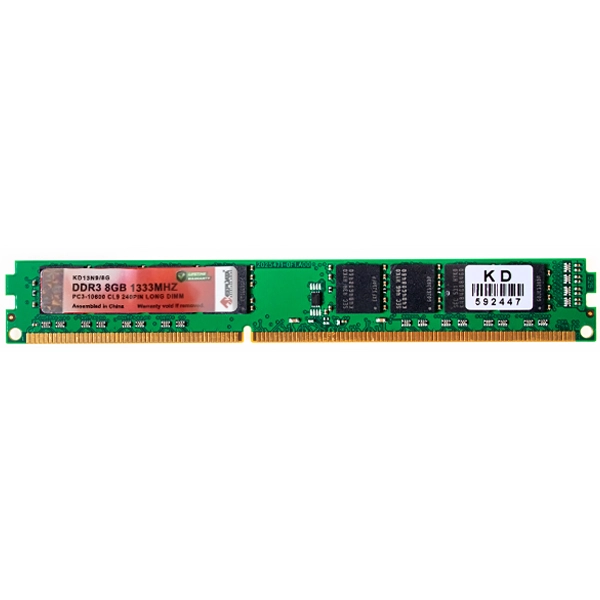 MEMORIA PC KEEPDATA DDR3 1333MHZ 8GB KD13N9/8G