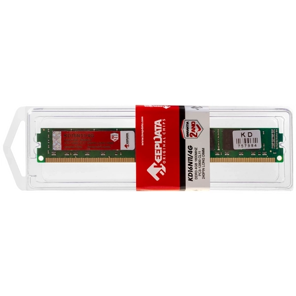 MEMORIA PC KEEPDATA DDR3 1600MHZ 4GB KD16N11/4G