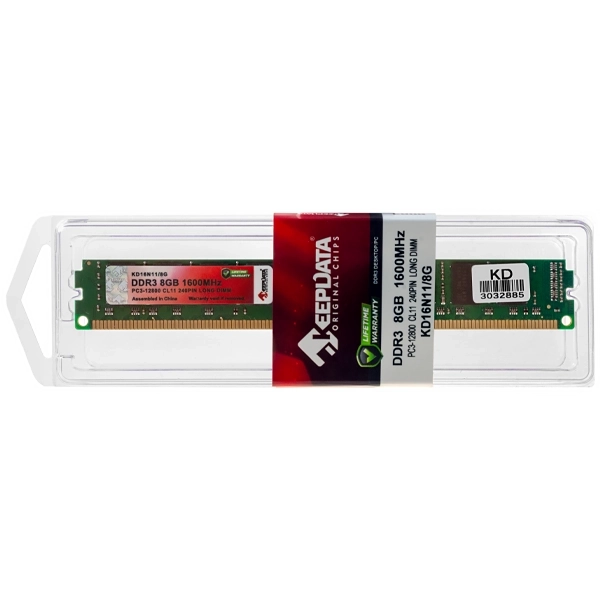 MEMORIA PC KEEPDATA DDR3 1600MHZ 8GB KD16N11/8G