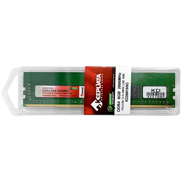 MEMORIA PC KEEPDATA DDR4 2666MHZ  8GB KD26N19/8G
