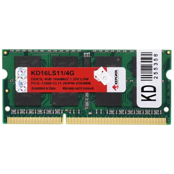 MEMORIA NB KEEPDATA DDR3L 1600MHZ 4GB KD16LS11/4G