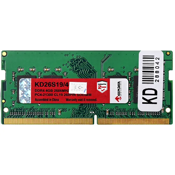 MEMORIA NB KEEPDATA DDR4 2666MHZ  4GB KD26S19/4G