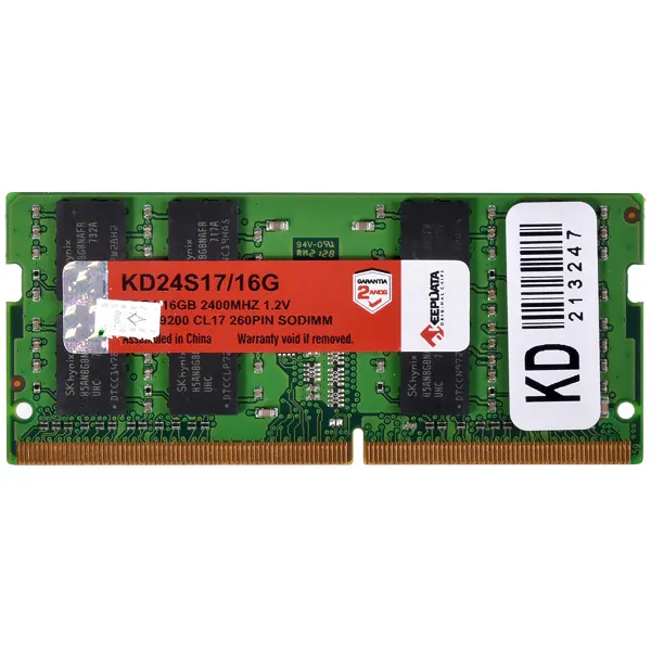 MEMORIA NB KEEPDATA DDR4 2400MHZ 16GB KD24S17/16G