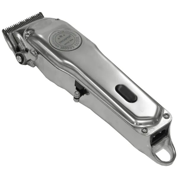 MAQUINA  PROSPER P1903 HAIR CLIPPER RECARREGAVEL 2V SILVER