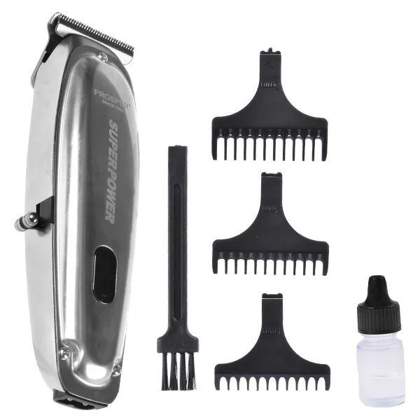 Máquina de Cortar Cabello Prosper P-2125 5 watts Recargable - Plata
