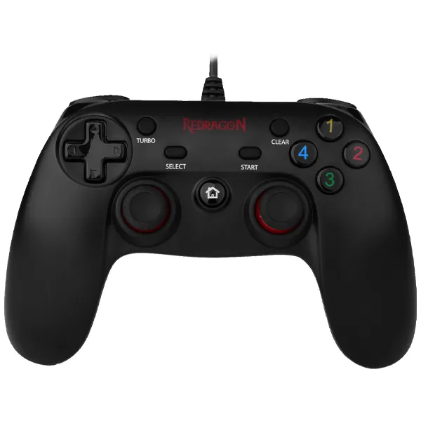 JOYSTICK REDRAGON PS3 COM/FIO G807 SATURN PRETO