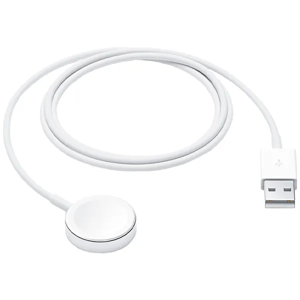 Carregador Magnético para Apple Watch A2255 MX2E2AM 1 Metro - Branco