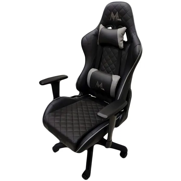 CADEIRA MTEK MK01-G GAMER CHAIR PRETO/CINZA