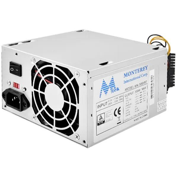 FONTE PC MTEK MK-500WF 500WATTS SILVER