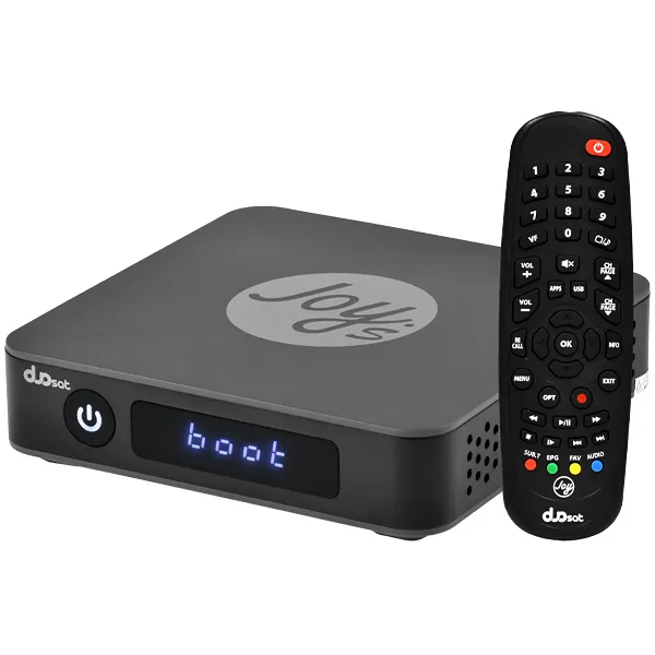 RECEPTOR FTA DUOSAT JOY S IPTV WIFI EMBUTIDO CINZA