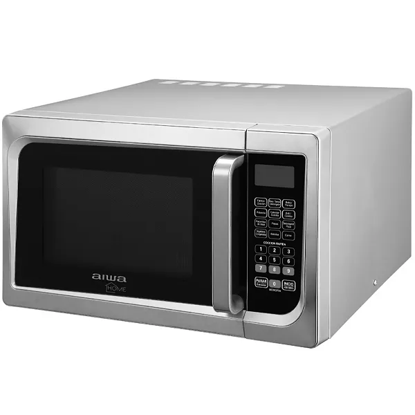Micro-ondas Aiwa AW-MM23S50 1.000 watts 23 Litros com Grill 220V ~ 50Hz - Prata