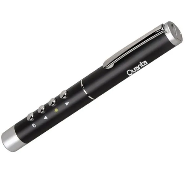 PRESENTER QUANTA QTCAW50 2.4GHZ USB PRETO/SILVER