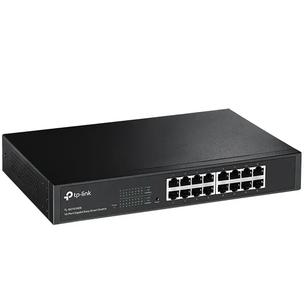 SWITCH TP-LINK TL-SG1016DE 16PORTAS 10/100/1000MBPS ANATEL PRETO