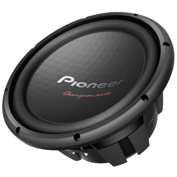 SUBWOOFER PIONEER TS-W312D4 1600WATTS CHAMPION SERIES PRETO