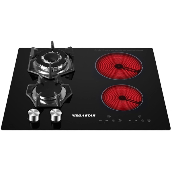 FOGAREIRO MEGASTAR COOKTOP2 4FOGAO GAS/INFRAVERMLHO 220V/50/60HZ PRETO